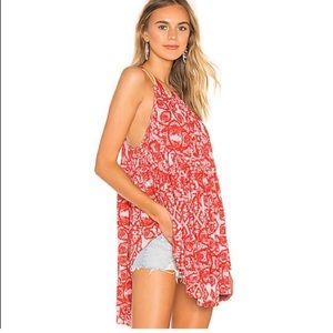Free people high neck flowy top size S